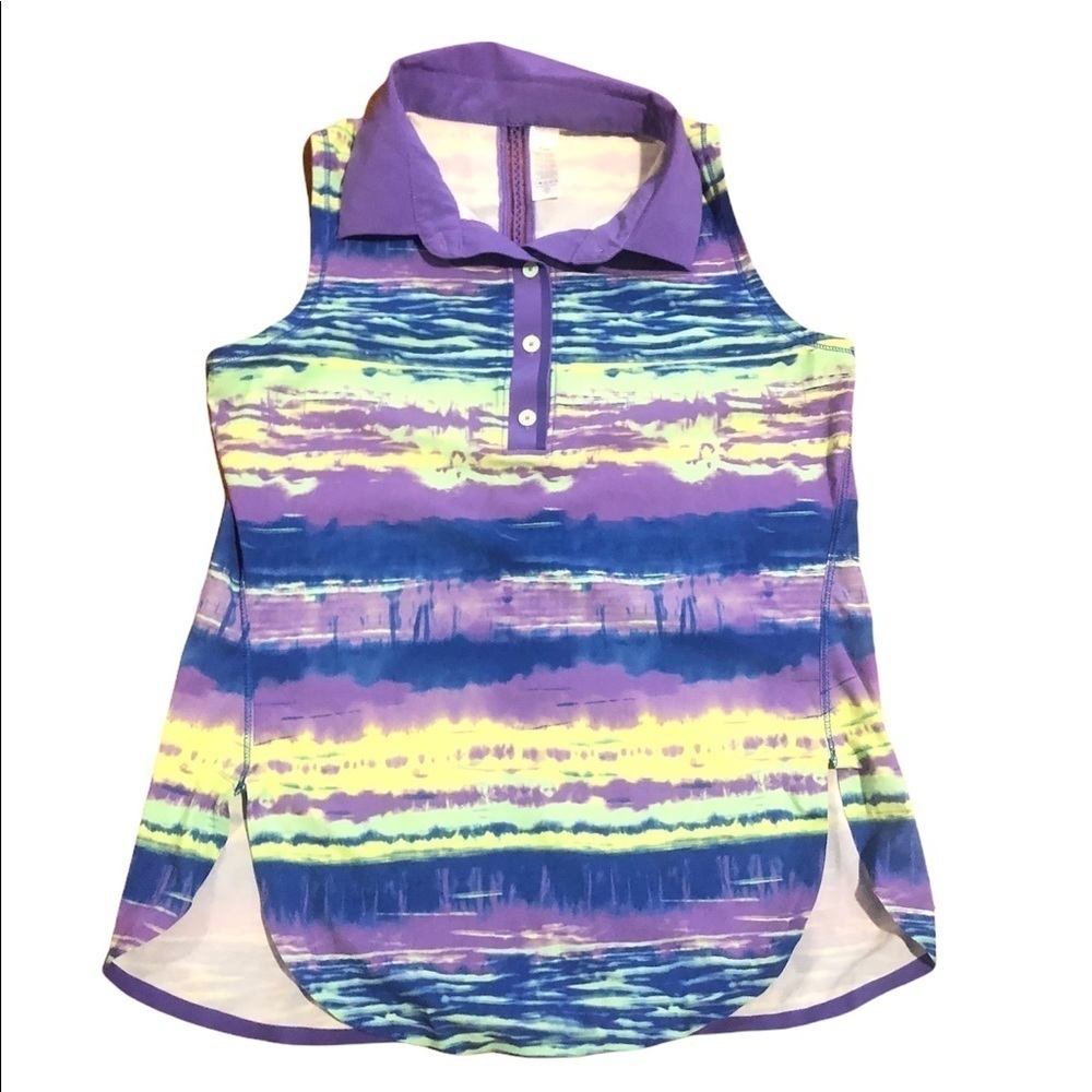 Ivivva by Lululemon collared tank girl